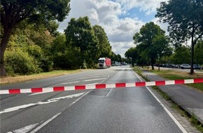Freiwillige Feuerwehr H&uuml;nxe: FW H&uuml;nxe: Gefahrguteinsatz auf der B 58