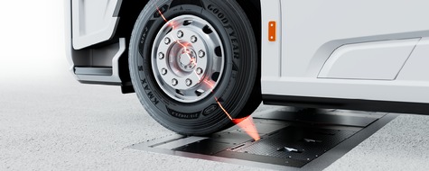 Goodyear Germany GmbH: Integration von Goodyear CheckPoint in den Digital Vehicle Scan von TÜV SÜD ermöglicht fortschrittliche Reifenprüfung