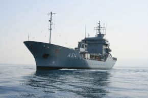 Deutsche Marine - Pressemeldung/ Pressetermin: Kurs Kiel - Tender &quot;Werra&quot; zurück vom UNIFIL-Einsatz