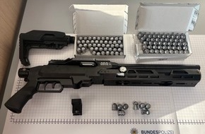 Bundespolizeiinspektion Bad Bentheim: BPOL-BadBentheim: Langwaffe bei Grenzkontrolle sichergestellt