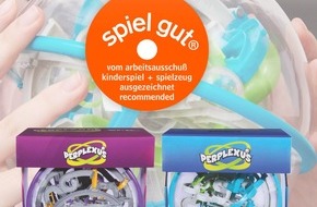 Spin Master: Pressemeldung Spin Master | Ausgezeichnet: Spiel gut Siegel f&uuml;r Perplexus