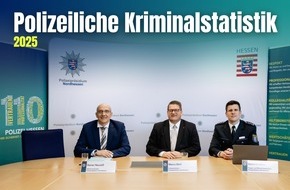 Polizeipr&auml;sidium Nordhessen: POL-KS: Polizeiliche Kriminalstatistik 2025 f&uuml;r Nordhessen durch Polizeipr&auml;sident Marco B&auml;rtl vorgestellt