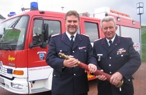 Landesfeuerwehrverband Schleswig-Holstein: FW-LFVSH: Detlef Radtke neuer Landesbrandmeister in Schleswig-Holstein