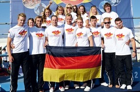 DLRG - Deutsche Lebens-Rettungs-Gesellschaft: Nationalmannschaft der Rettungsschwimmer wird in Großbritannien Europameister