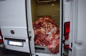 Polizeiinspektion Hildesheim: POL-HI: Fleischtransporter aus dem Verkehr gezogen