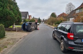 Polizeiinspektion Celle: POL-CE: Hermannsburg - 72-Jähriger rammt nach Schwächeanfall parkendes Auto