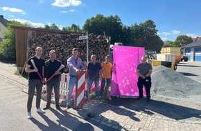 Deutsche Telekom AG: Spatenstich: Telekom startet Glasfaserausbau in Vorbach