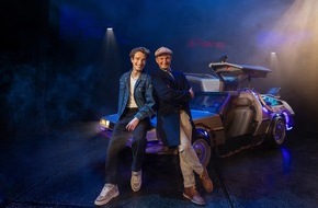 Stage Entertainment GmbH: In der Zukunft gelandet: Raphael Groß und Jan Kersjes werden Marty McFly und Doc Brown