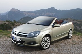 Opel Automobile GmbH: Weltpremiere auf der IAA in Frankfurt / Neuer Astra TwinTop: Sportlich-elegantes Cabrio-Coupé für Vier