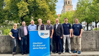 M-net Telekommunikations GmbH: Glasfaseranschlüsse für rund 1.000 Haushalte in Polling und Etting