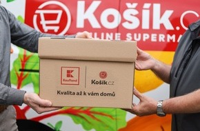 Kaufland: Kaufland Tschechien kooperiert mit Lieferdienst Kosik