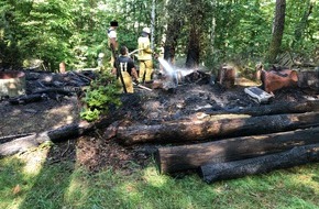 Polizeidirektion Landau: POL-PDLD: Waldbrand