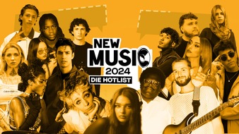 ARD Presse: "New Music 2024"-Hotlist: Die jungen Programme der ARD und Deutschlandfunk Nova präsentieren die künftigen Musikstars