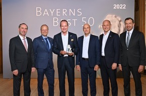 Einhell Germany AG: Auszeichnung für wachstumsstärkste Mittelständler in Bayern: Einhell gehört zu "Bayerns Best 50"