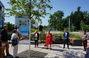 BPD Immobilienentwicklung GmbH: BPD und die Stadt Bensheim feiern die Übergabe des Abbé-Münch-Platz