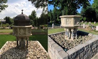 Polizei Gelsenkirchen: POL-GE: Sakraler Gegenstand von Friedhof in Bismarck gestohlen - Zeugen gesucht