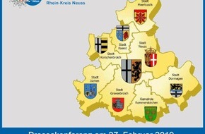 Kreispolizeibehörde Rhein-Kreis Neuss: POL-NE: Einladung zur Pressekonferenz - Veröffentlichung der Verkehrsunfallstatistik 2018 für den Rhein-Kreis Neuss