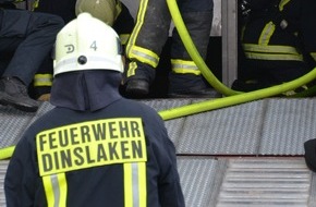 Feuerwehr Dinslaken: FW Dinslaken: Zwei Brände innerhalb von 2 Stunden