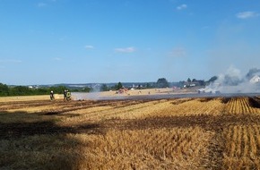Feuerwehr Bochum: FW-BO: Feuer auf einer landwirtschaftlichen genutzten Fläche