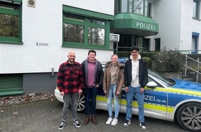 Polizeidirektion Neuwied/Rhein: POL-PDNR: Ein bisschen "Polizei-Luft" schnuppern - Schülerpraktikanten bei der Polizei Altenkirchen