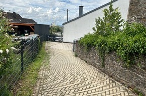 Polizeidirektion Trier: POL-PDTR: Sachbeschädigung in Osburg