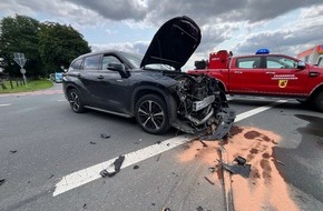 Polizei Coesfeld: POL-COE: Lüdinghausen, Seppenrade, B474/ Autos kollidieren