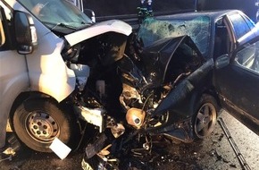 Polizeidirektion Trier: POL-PDTR: Verkehrsunfall mit schwer verletzter Person auf B 41 Idar-Oberstein in Fahrtrichtung Birkenfeld