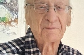 Polizeipr&auml;sidium Mittelhessen - F&uuml;hrungs- und Lagedienst: POL-GI: Wetteraukreis: AKTUALISIERUNG Suche nach vermisstem 88-J&auml;hrigen