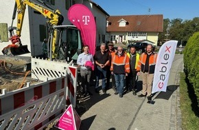 Deutsche Telekom AG: Glasfaser in Irsee: Es wird gebaut!