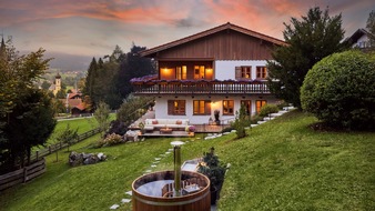 Omaze: Landhaus mit Bergpanorama in Oberbayern im Wert von über 2,7 Millionen Euro bei Omaze zu gewinnen