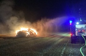 Polizei Mettmann: POL-ME: Mehrere Strohballen angezündet - die Polizei ermittelt - Mettmann - 2207060