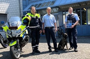 Polizei Bonn: POL-BN: Sommerfest der Polizeiwache Bonn-Duisdorf Bühnenprogramm, Vorführungen und Spielangebote für Kinder