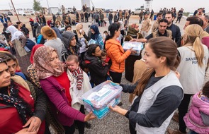 Samaritan's Purse e. V.: Samaritan's Purse hilft syrischen Fl&uuml;chtlingen / Hilfsorganisation verteilt mehr als 20 Tonnen Hilfsg&uuml;ter (FOTO)
