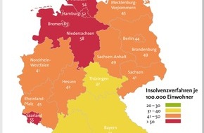 CRIF GmbH: Die Lage der Konsumenten bleibt angespannt: Privatinsolvenzen steigen deutlich (mit Bild)