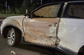 Freiwillige Feuerwehr Gemeinde Schiffdorf: FFW Schiffdorf: Glimpflicher Unfall an Schiffdorfer Kreuzung: Sechs Beteiligte Personen - keiner Verletzt
