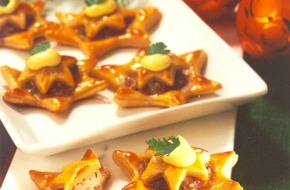 Getreide-, Markt- u. Ernährungsforschung: Backtipps zur Adventszeit / Was ist eigentlich eine Mehltype? / Sternepastetchen als Rezeptidee für herzhafte "Geschmäcker"