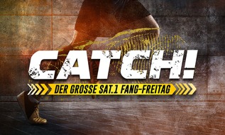 SAT.1: "Hab Dich!" Luke Mockridge wird zum Jäger in der neuen SAT.1-Sport-Event-Show "CATCH! Der große SAT.1 Fang-Freitag"