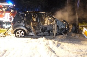 Polizeiinspektion Nienburg / Schaumburg: POL-NI: Verkehrsunfall mit tödlich verletztem Fahrer