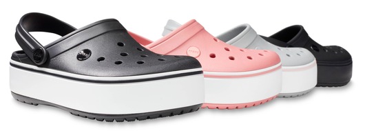 Crocs: Crocs präsentiert Komfort auf neuem Niveau - mit der neuen Crocband[TM] Platform Clog-Kollektion für die Herbst-Saison 2018