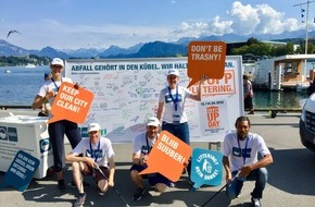 IG saubere Umwelt IGSU: Medienmitteilung: «Gemeinsam gegen Littering: Luzern bekennt Farbe»