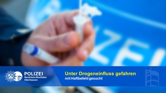 Polizeipräsidium Oberhausen: POL-OB: Unter dem Einfluss von Drogen im Auto unterwegs