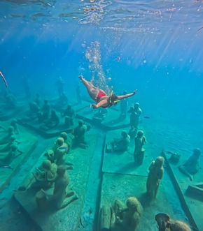 Neuer Unterwasserpark mit 300 Skulpturen auf St. Maarten