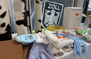 Hauptzollamt Köln: HZA-K: Zoll: Jede Nacht Drogenfunde in Paketen am Kölner Flughafen / Kokain in Babykleidung und in Fußmatten versteckt, Heroin in Handtaschen eingenäht und als Schuhcreme getarnt