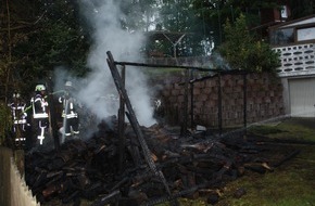 Kreispolizeibehörde Höxter: POL-HX: Carport-Brand in Nieheim- Himmighausen Sonntag, den 28.06.2020, 05:12 Uhr