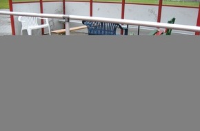 Polizeiinspektion Hildesheim: POL-HI: Randalierer auf dem Gronauer Sportplatz