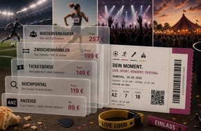 Europ&auml;isches Verbraucherzentrum Deutschland: Ausverkauft verkauft sich gut: ZEV fordert Preisdeckel f&uuml;r den Ticketzweitmarkt