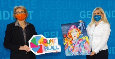 DAK-Gesundheit: "bunt statt blau": Schülerin aus Deggendorf gewinnt Plakatwettbewerb gegen Komasaufen in Bayern
