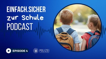Polizeipräsidium Rheinpfalz: POL-PPRP: Neuer Kinder-Podcast "Sicher zur Schule!" - Tipps für einen sicheren Schulweg