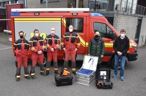 Feuerwehr Dortmund: FW-DO: Höhenretter arbeiten mit RWE Hand in Hand