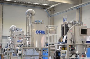 OFRU Recycling GmbH & Co. KG: OFRU Lösemittel-Recyclinganlagen fit für Industrie 4.0 / Deutscher Technologieführer von Aufbereitungsanlagen zum Lösemittel-Recycling setzt modernste Produktionsstandards um